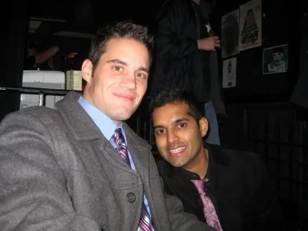 Shankar and Ryan in 2009